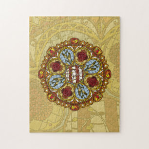 Herfst Nouveau Puzzel