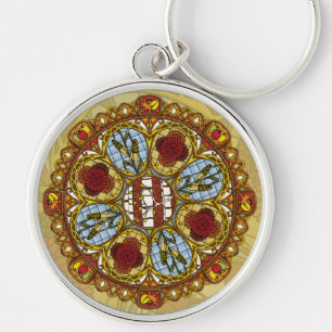 Herfst Nouveau Sleutelhanger