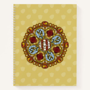 Herfst Nouveau Spiraal Notitieboek