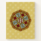 Herfst Nouveau Spiraal Notitieboek (Achterkant)