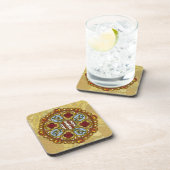 Herfst Nouveau Square Coaster Bier Onderzetter (Rechterzijde)