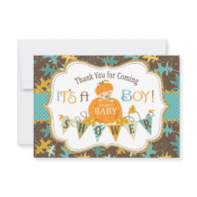 Herfst Oak laat gouden pompoenen van Glitter Harte