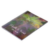 Herfst Oak Leaf Hydrangea Wedding Notitieboek (Linkerzijde)