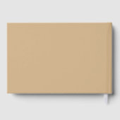 Herfst Oak Leaves viert herdenking leven Gastenboek (Achterkant)