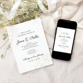 Herfst Oak Leaves viert herdenking leven Kaart