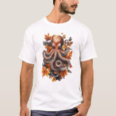 Herfst Octopus T-Shirt (Voorkant)