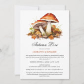 Herfst- of najaarsthema voor een bruids- of babysh kaart (Voorkant)