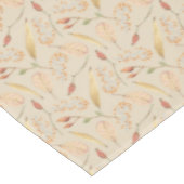 Herfst of Thanksgiving Natuur Patroon Tan Tablecov Tafelkleed (Gekanteld)