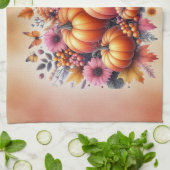 Herfst of Thanksgiving thema Theedoek (Gevouwen)