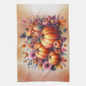 Herfst of Thanksgiving thema Theedoek (Verticaal)