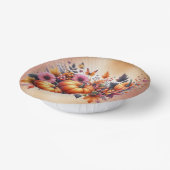 Herfst of Thanksgiving Wegwerp Dessert Bowls Papieren Kommen (Gebogen)