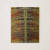 Herfst-olie- en vogelreflecties; Hiawatha Legpuzzel (Verticaal)