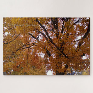 Herfst Omhelzing - Rustige Ember Puzzels