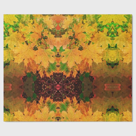 Herfst ompakken papier (Vlak)