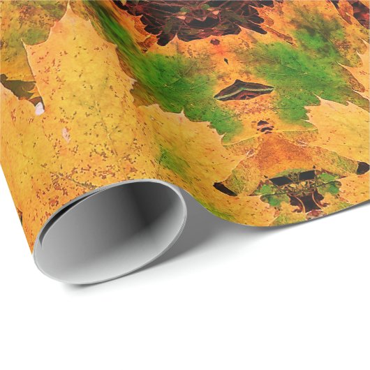 Herfst ompakken papier (Rol Hoek)