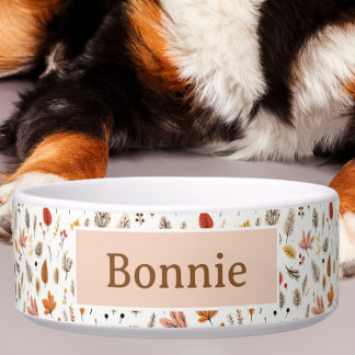 Herfst ontwerp - Herfst hond Voerbakje
