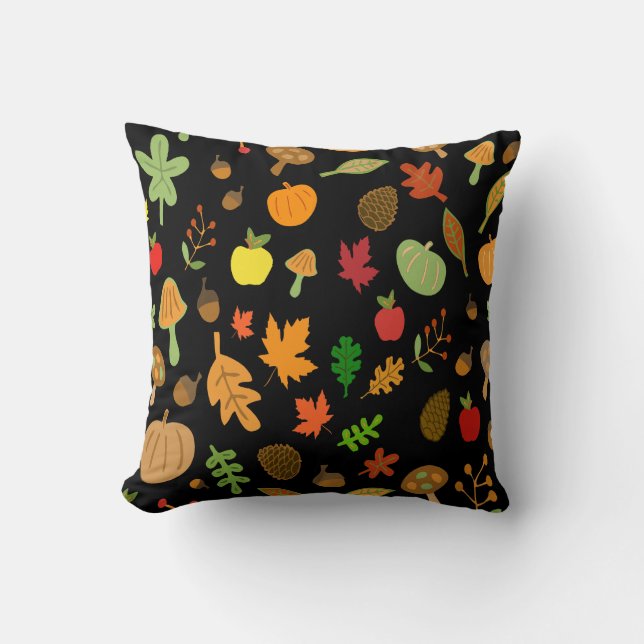 Herfst ontwerp kussen (Voorkant)