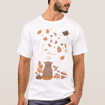 Herfst ontwerp met Cat