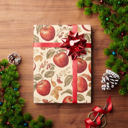 Herfst Oogst Appel Inpakpapier (Feestdagen Geschenken)