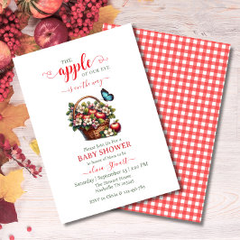Herfst Oogst Appel van mijn baby shower Kaart