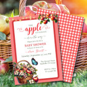 Herfst oogst Appel van mijn oog baby shower Kaart