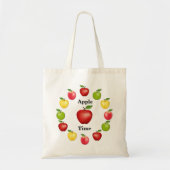 Herfst Oogst Appelseizoen Boodschappentas Tote Bag (Voorkant)