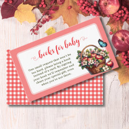 herfst Oogst Apple Thema Boeken voor baby Informatiekaartje