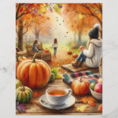 Herfst Oogst Blockfeest  Flyer (Achterkant)