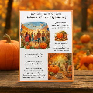 Herfst Oogst Blockfeest  Flyer