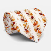 Herfst Oogst Botanisch Stropdas (Opgerold)