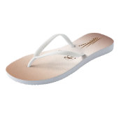 Herfst Oogst Bruiloft Bruid Teenslippers (Schuin)