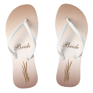 Herfst Oogst Bruiloft Bruid Teenslippers