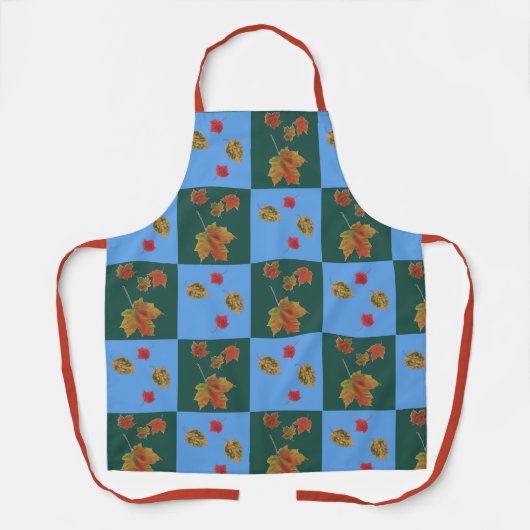 Herfst Oogst Candy Controleer schort (Voorkant)