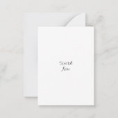 Herfst Oogst druiven Notitiekaartje (Achterkant)