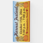 Herfst Oogst Festival Banner (Verticaal)