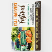 Herfst Oogst Festival Banner (Verticaal)