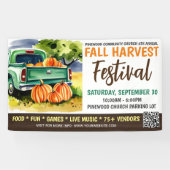 Herfst Oogst Festival Banner (Horizontaal)