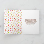 Herfst Oogst Gelukkige Moederdag Kaart (Binnen)