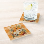 Herfst Oogst Glas Onderzetter