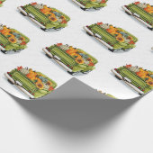 Herfst Oogst in een groenboek over het ompakken va Cadeaupapier (Hoek)