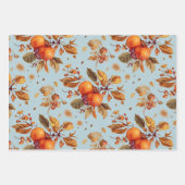 Herfst Oogst Inpakpapier Set Vel (Voorkant 2)