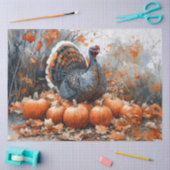 Herfst Oogst Kalkoen Decoupage Tissuepapier (Craft)