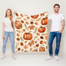 Herfst Oogst Knus Deken voor Thanksgiving