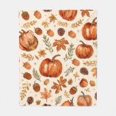 Herfst Oogst Knus Deken voor Thanksgiving (Voorkant)