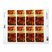 Herfst Oogst Leaf Thanksgiving Treking Label (Full Sheet)