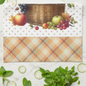 Herfst Oogst Mand Keukenhanddoek (Gevouwen)