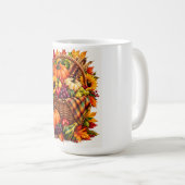 Herfst Oogst Mand Koffiemok (Voorkant rechts)