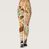 Herfst Oogst: Mand van Natuur Best Leggings (Achterkant)