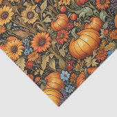 Herfst Oogst met Levendige Herfstkleuren Tissuepapier (Detail)
