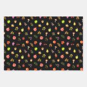 Herfst Oogst Patroon Inpakpapier Vel (Voorkant 3)